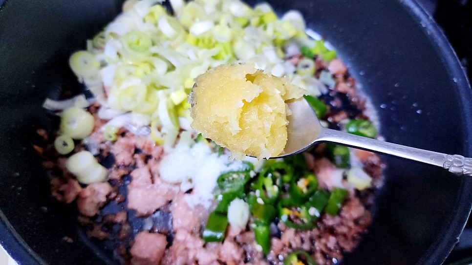 류수영 순두부찌개 편스토랑 레시피 초간단 스팸 순두부찌개 양념 순두부요리