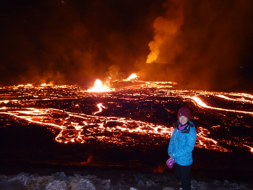 아이슬란드 오로라 여행 시기 경비 투어 비용 f.화산