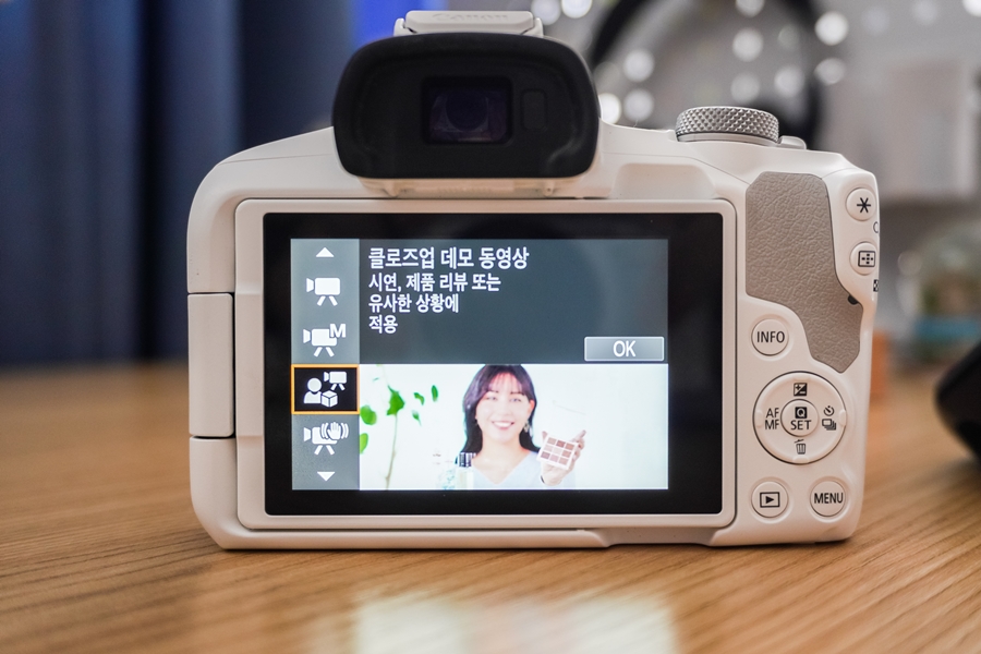 브이로그 카메라 EOS R50 가벼운 여행용 크롭 미러리스 추천