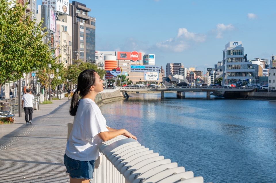 일본 후쿠오카 여행 : 후쿠오카 라멘 맛집 추천 명경지수 나카스