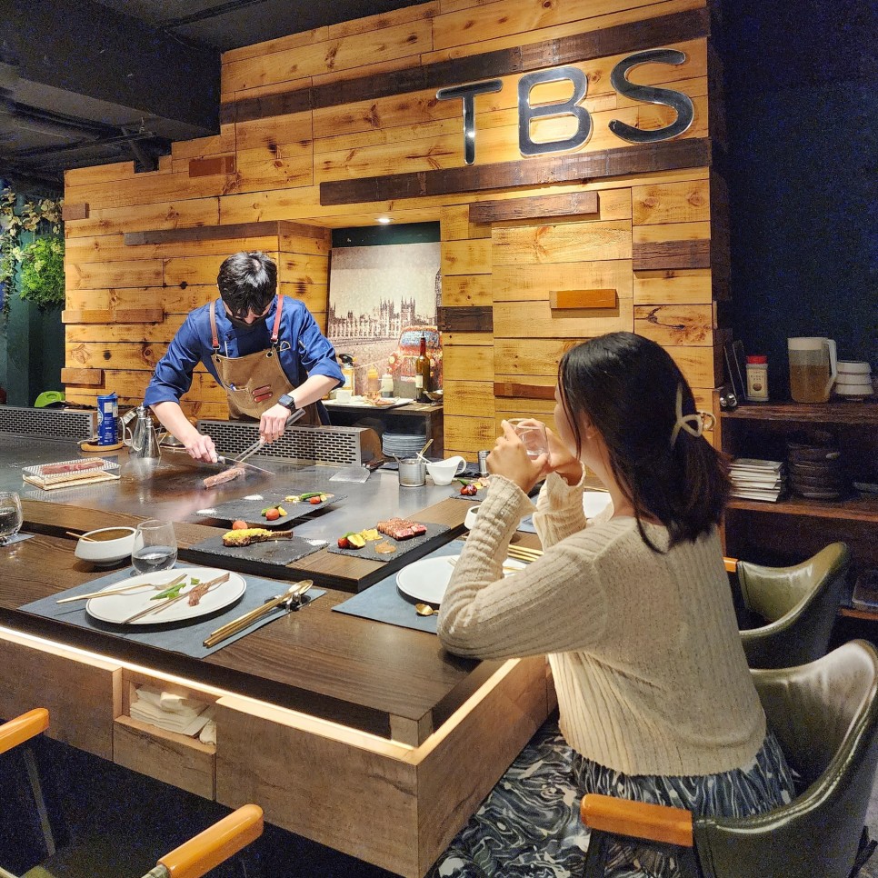 대만 여행 맛집 오마카세 티방슈 6만원대에 즐기는 고급 철판요리 부모님 가족여행 레스토랑 추천