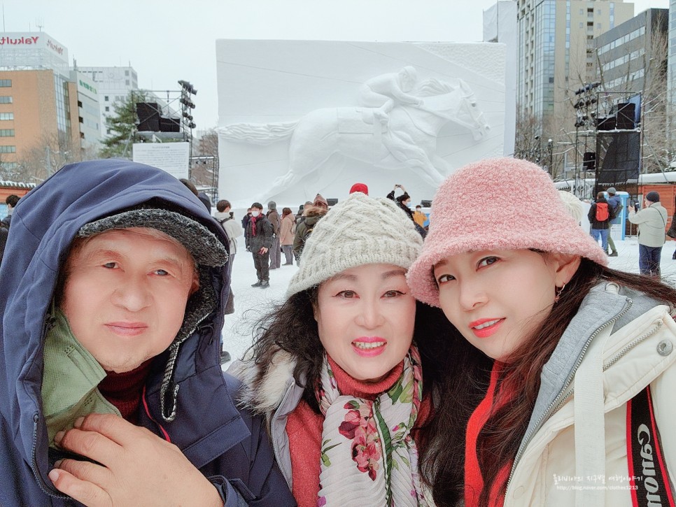 겨울 일본 삿포로 여행 2024 삿포로 눈축제 기간 코스 후기 항공권 특가