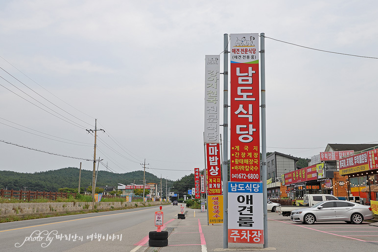 태안 안면도 애견동반 식당 태안 게국지 먹거리