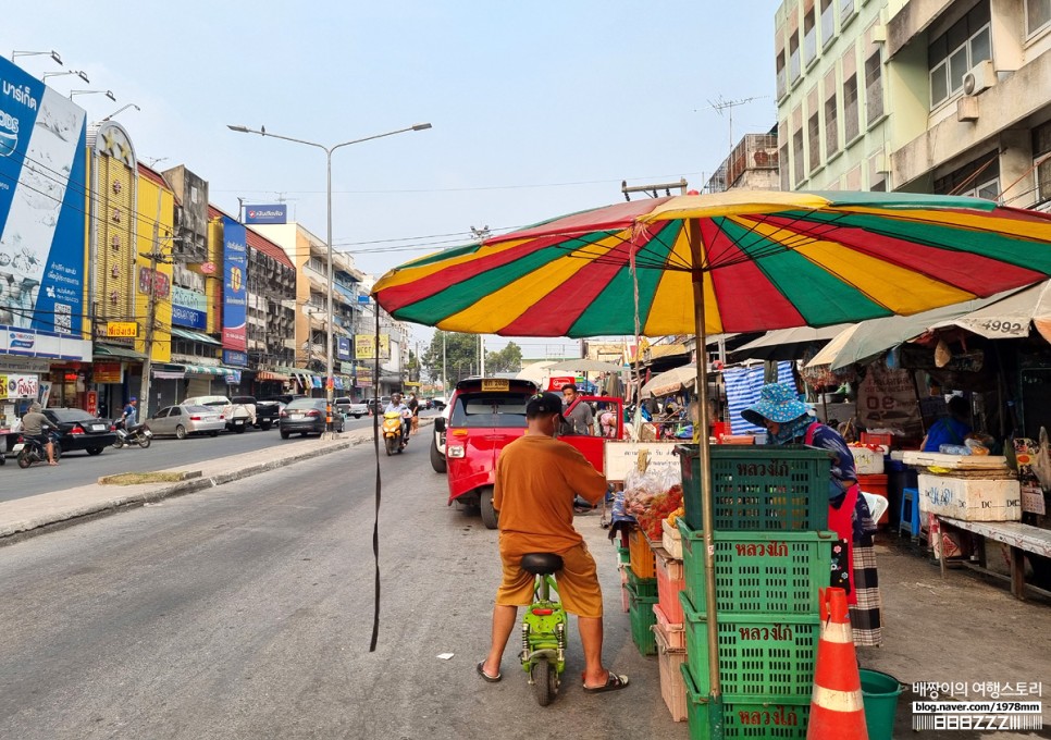 태국여행 방콕가볼만한곳 아유타야 투어 여행자거리 시장 로컬 먹거리