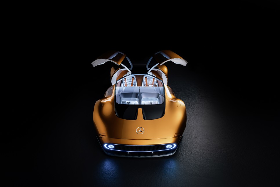 혁신적 모터 기술을 탑재한 메르세데스 벤츠의 컨셉트카(원-일레븐)