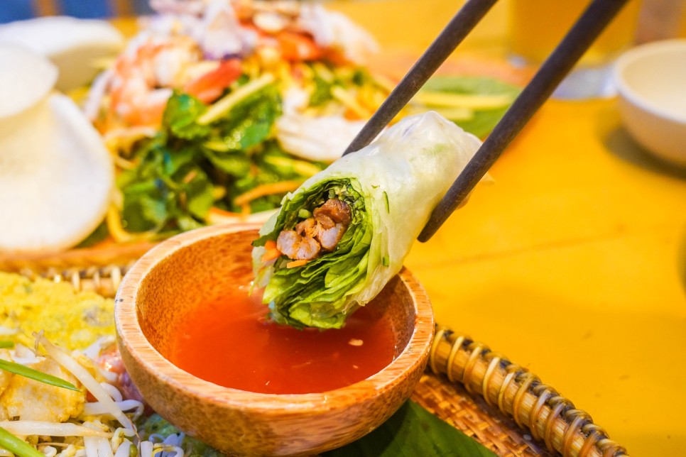 베트남 다낭 로컬 맛집 미케비치 근처 벱꾸온 베트남 음식 종류