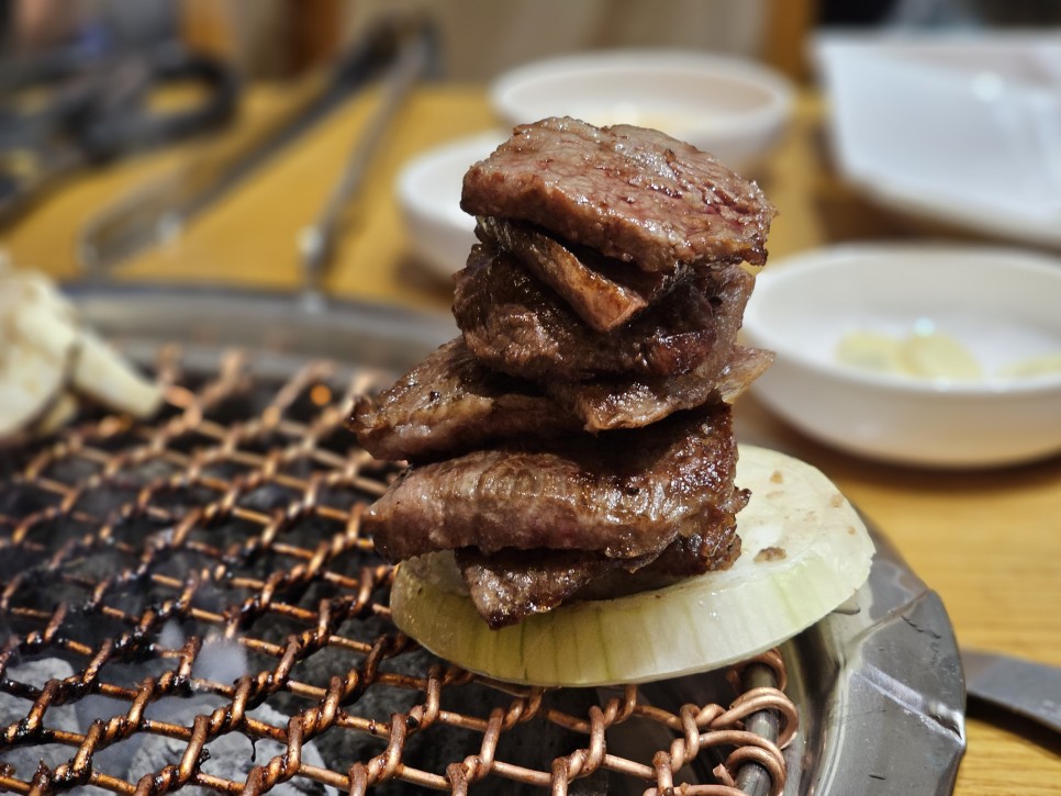 여수 한우 광양숯불고기 무선 고기집