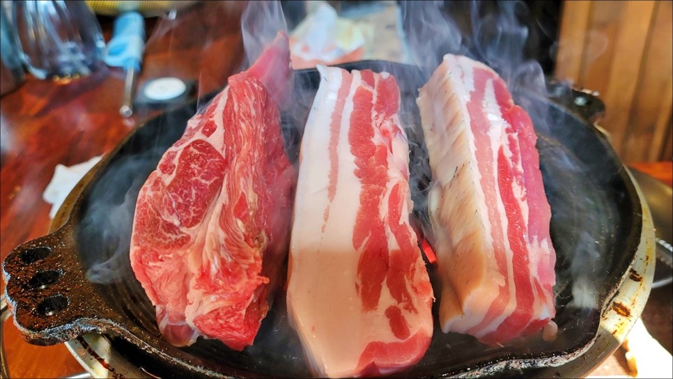 제주 조천 맛집 제주 흑돼지와 양갈비를 동시에 즐기는 이색 레스토랑!