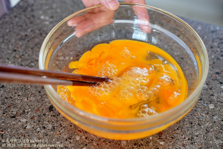 일본식 계란말이 만드는법 레시피 후라이팬 수능도시락 메뉴 도시락반찬 쯔유 활용 달걀말이
