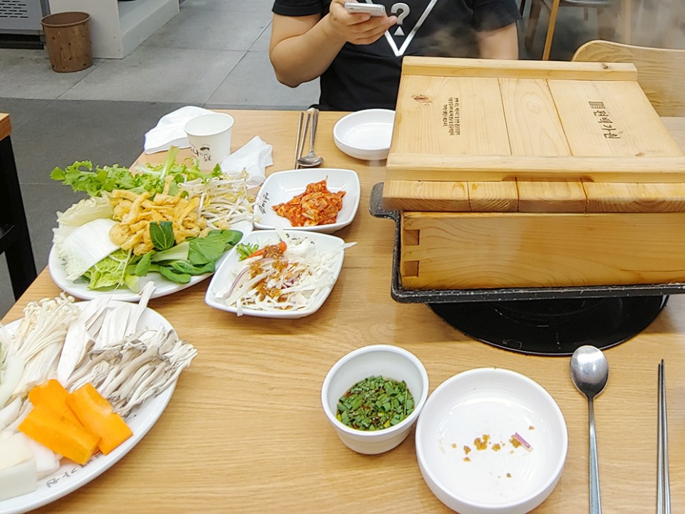 김포 편백찜 구래역 샤브샤브 무한리필 맛집 편백가원 김포점!