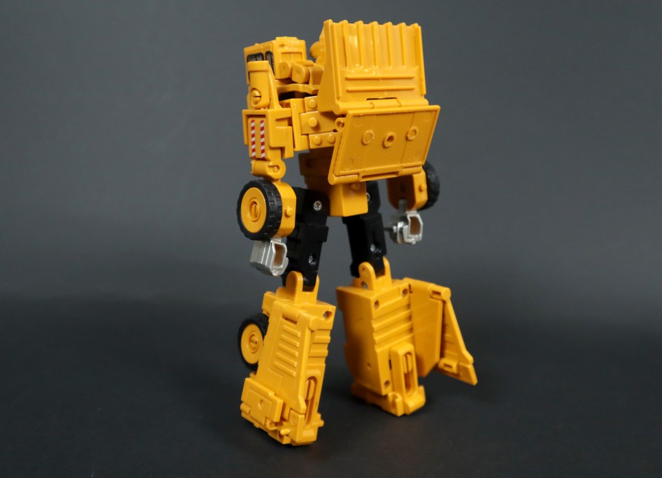 [변신로봇] 다이소 롱홀 - 중장비 합체로봇 덤프트럭