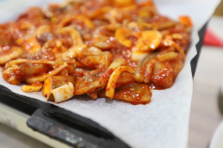 강원도 영월 맛집 "사랑방식당" 오징어구이 국내맛집 여행