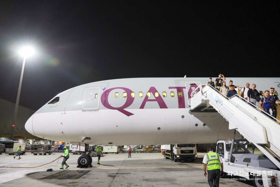 카타르 항공 후기 비즈니스 이코노미 기내식 후기, 도하 경유 유럽항공권 추천