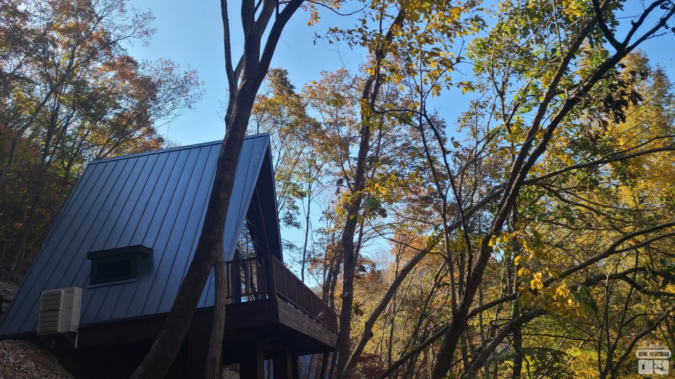 만인산 자연휴양림 숲속의 집 트리하우스 준공