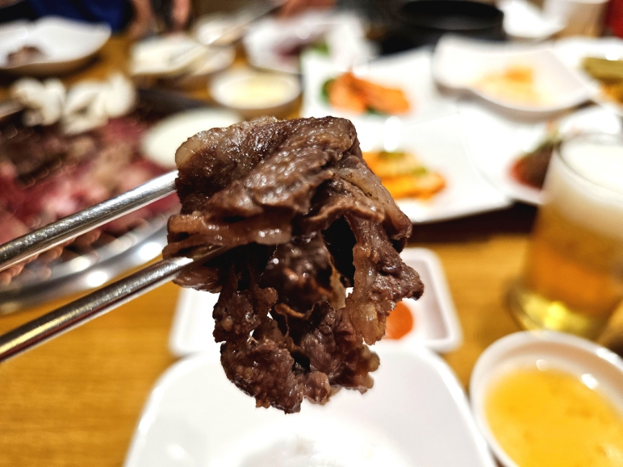 여수 한우 광양숯불고기 무선 고기집