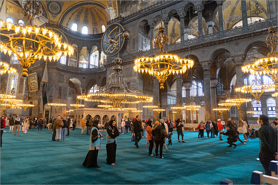 터키 여행 튀르키예 블루모스크 토프카프 궁전 아야소피아 자유여행