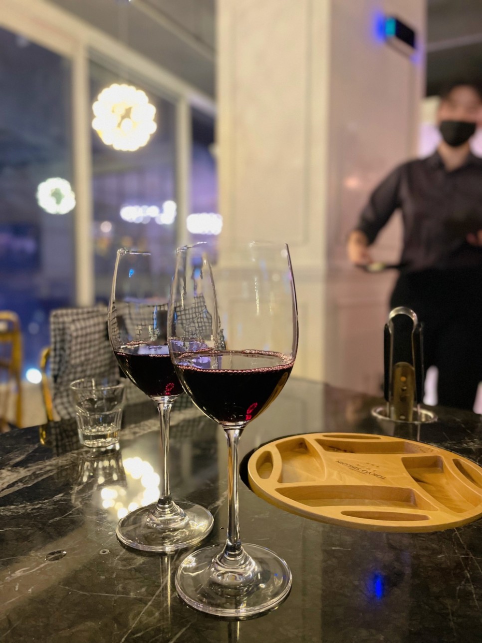 압구정 룸식당 도쿄등심에서 와인 페어링