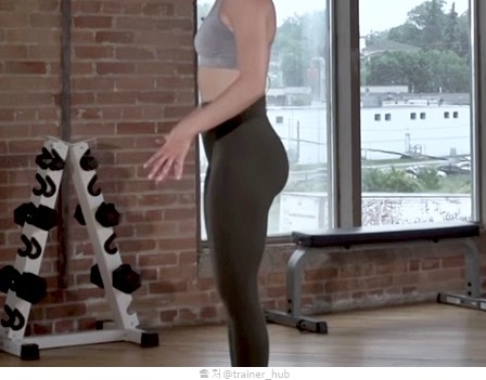 여자 힙업 운동 종류 홈트 원레그 스티프 데드리프트 스플릿 스쿼트 자세 효과(하체 근력 허벅지뒷근육 엉덩이근육)