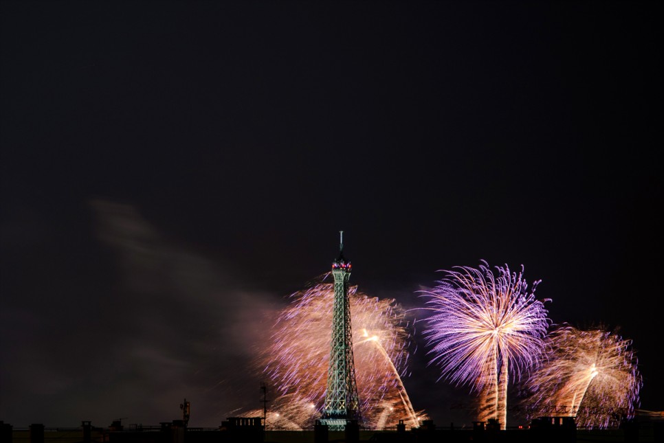 [파리] 혁명기념일 에펠탑 불꽃놀이 2019 사진