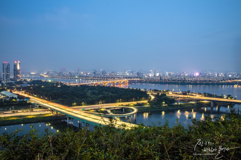 서울 야경 명소 응봉산 팔각정(+주차 정보) !