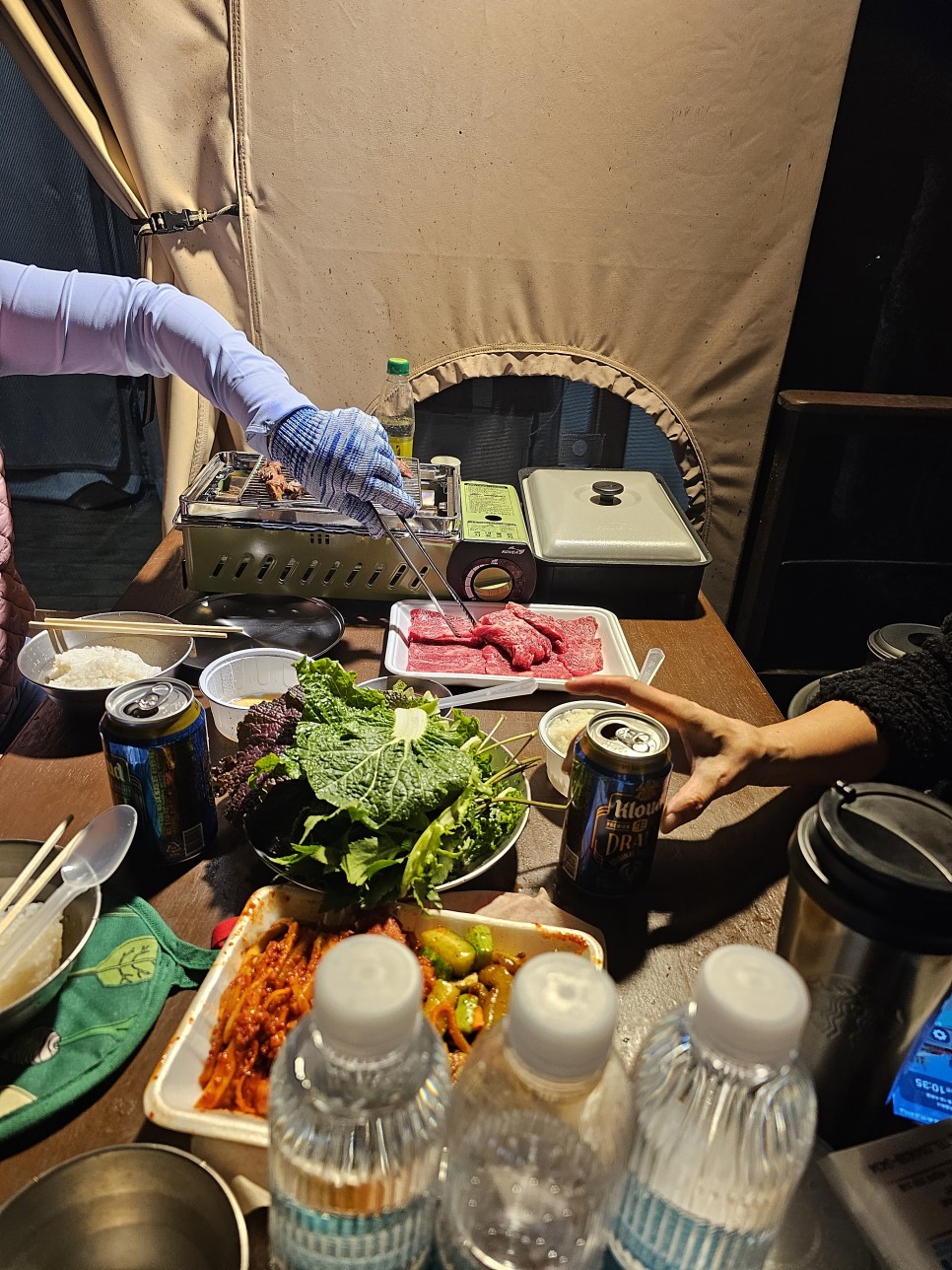 단풍 CAMPING 국립공원 캠핑장 소백산 삼가야영장