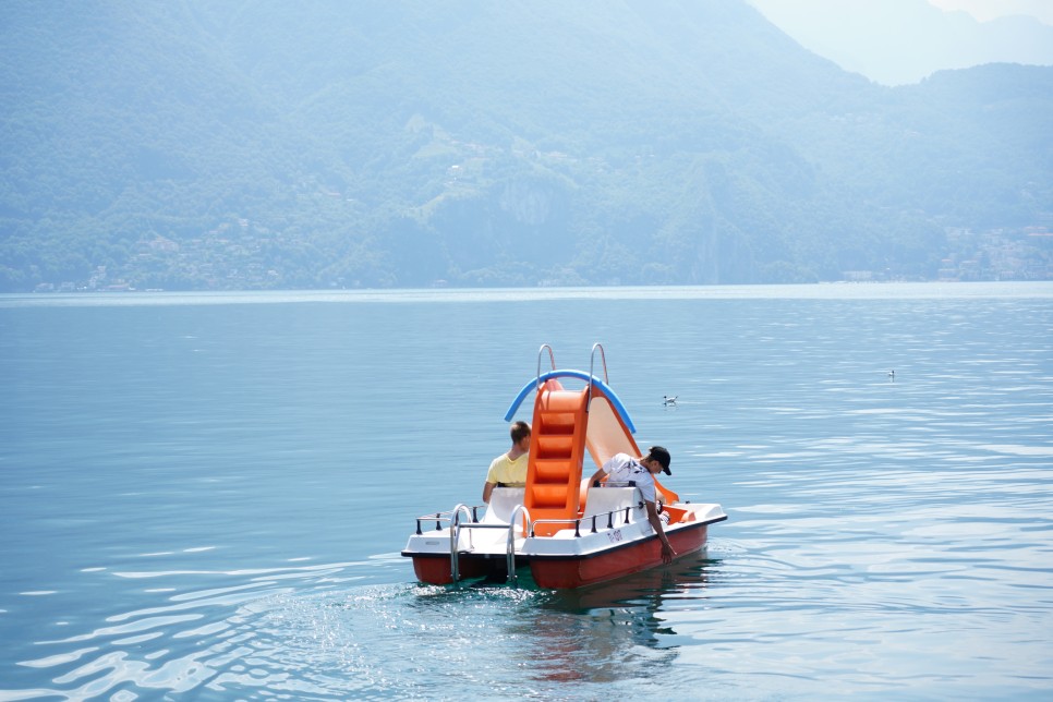 유럽 렌트카여행 이탈리아에서 다시 스위스, 호수의도시 루가노를 가다