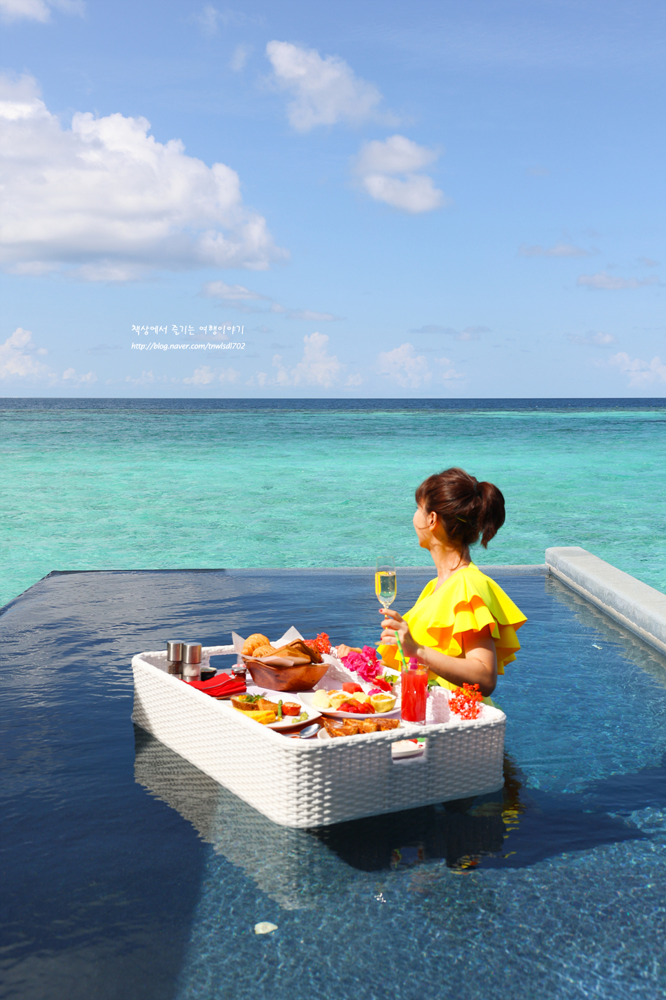 12월 해외여행지 W Maldives 가타푸시 피크닉,플로팅 조식