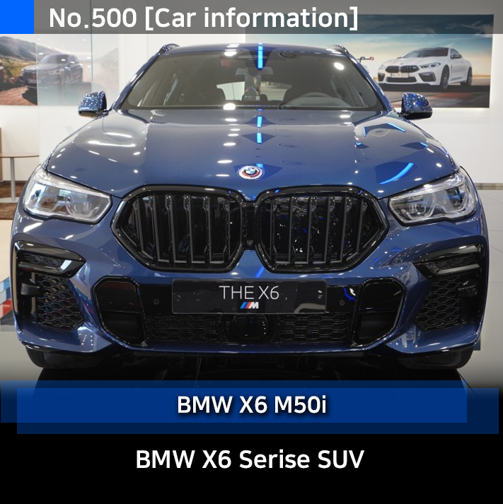 BMW X6M 고성능 SUV 시리즈 (30d / 40i / XM 비교)