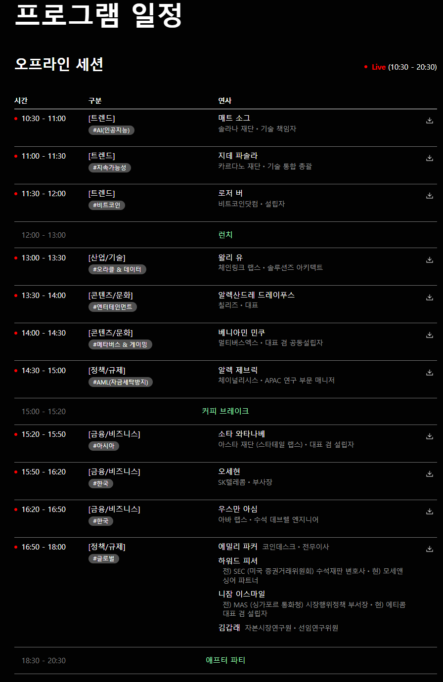 UDC2023 온라인 참여 후기, 블록체인 그리고 업비트 D 컨퍼런스