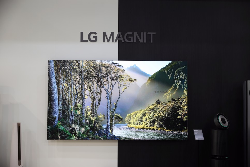 기술력 돋보이는 LG 매그니트(MAGNIT), LG 투명 올레드 디스플레이 직접 보고 옴