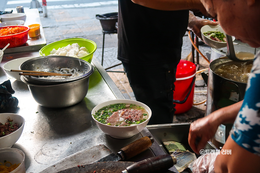 베트남 다낭 맛집 핑크성당 근처 로컬 다낭 쌀국수 포박하이