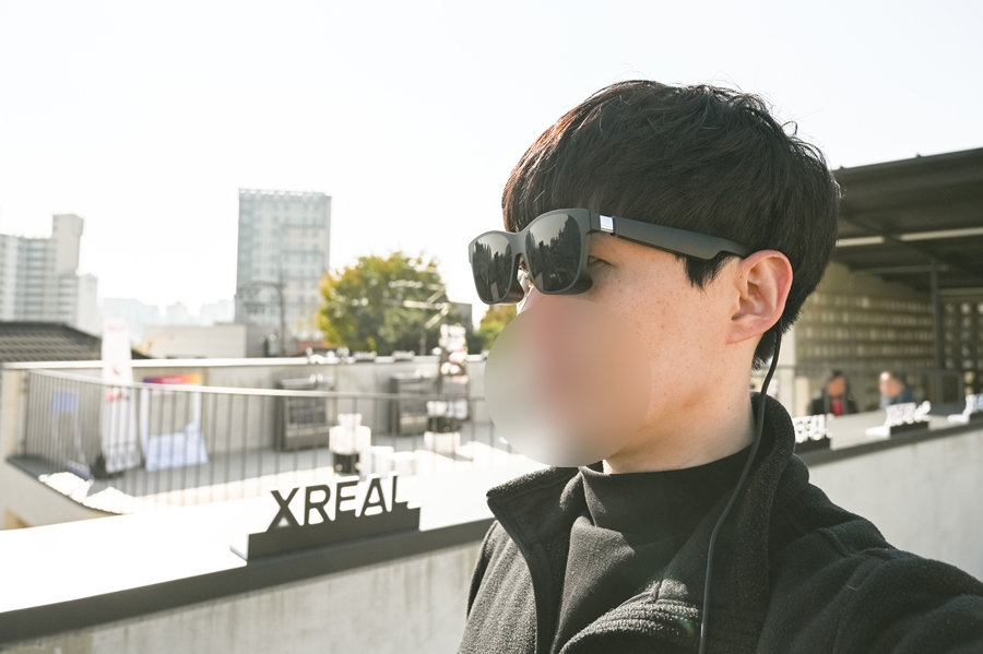 엑스리얼 AIR2 팝업 스토어 방문기 XREAL 증강현실 AR 글래스