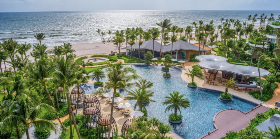 베트남 푸꾸옥 호텔 : 인터컨티넨탈 푸꾸옥 숙소 객실 수영장