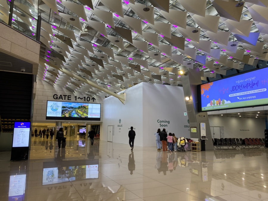 김포공항 국내선 탑승 수속시간 비행기 체크인 마감 액체반입 바이오등록 팁