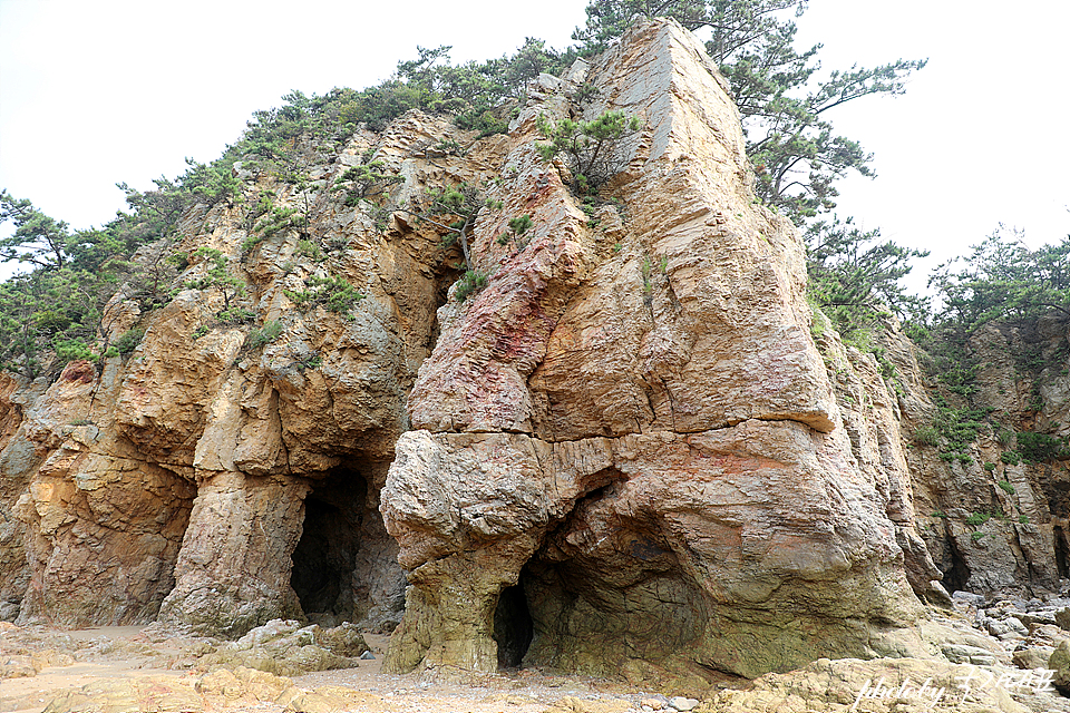 충남 여행지 태안 파도리 해식동굴 태안 어은돌해수욕장