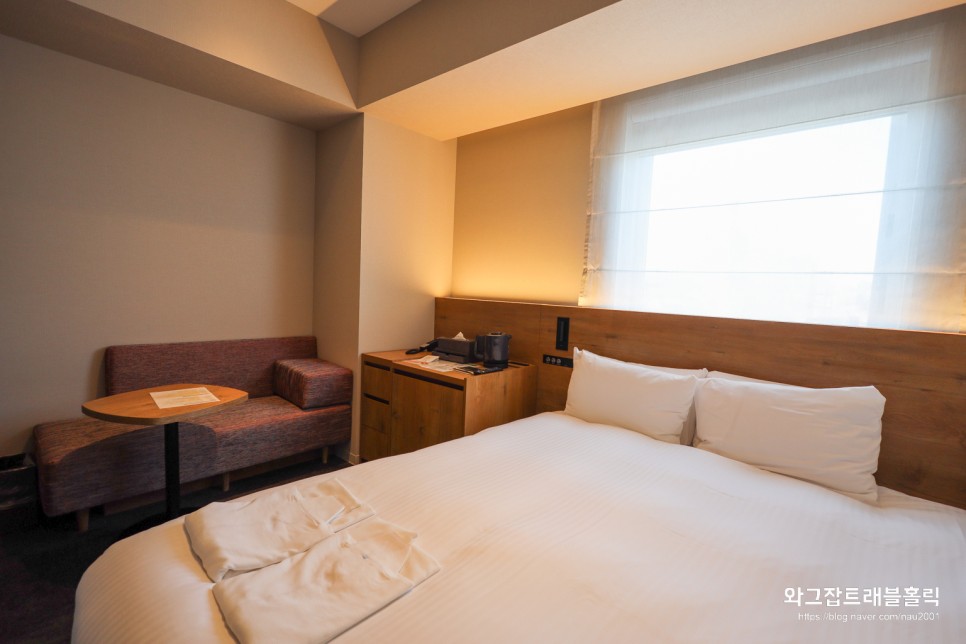 호텔 포르자 오사카 난바 도톤보리 조식 객실 후기