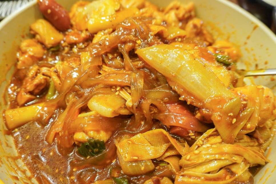 고대역 맛집 일미리금계찜닭 마라찜닭 별미네~