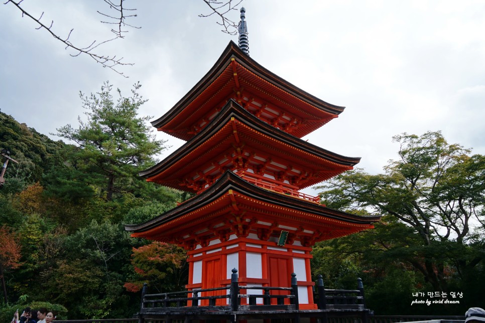일본 오사카 가볼만한곳 교토 여행 교토단풍명소 청수사