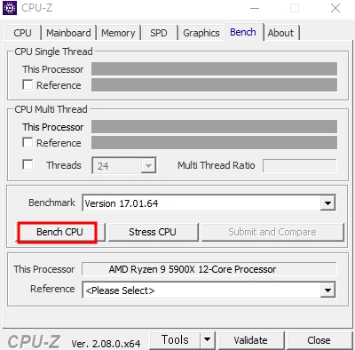 노트북 및 컴퓨터사양 확인 방법 CPU-Z CPU 벤치 성능확인