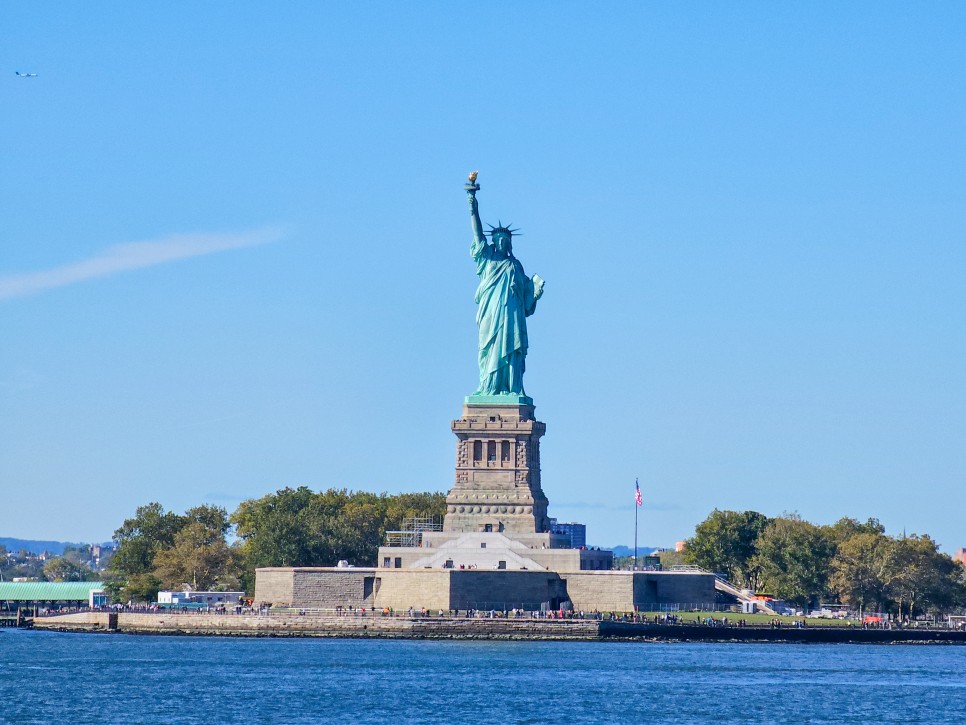 미국 뉴욕 여행 스태튼아일랜드 자유의여신상 무료 페리