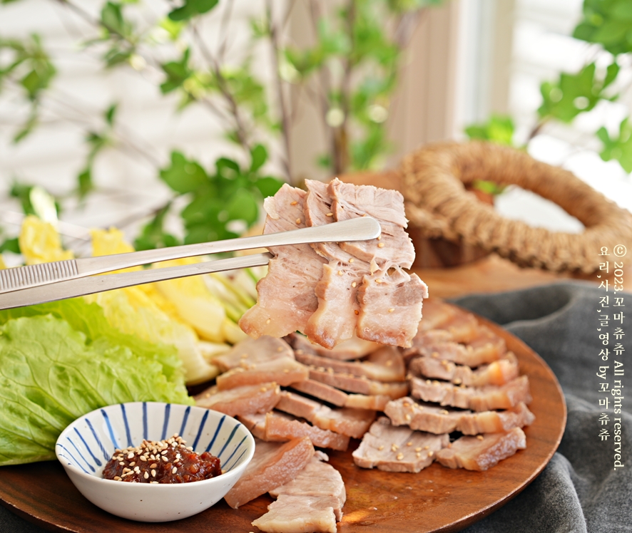 돼지고기 앞다리살 수육 맛있게 삶는법 간단 막걸리 돼지 수육 삶는법 삶기 삶는시간 보쌈 삶는법