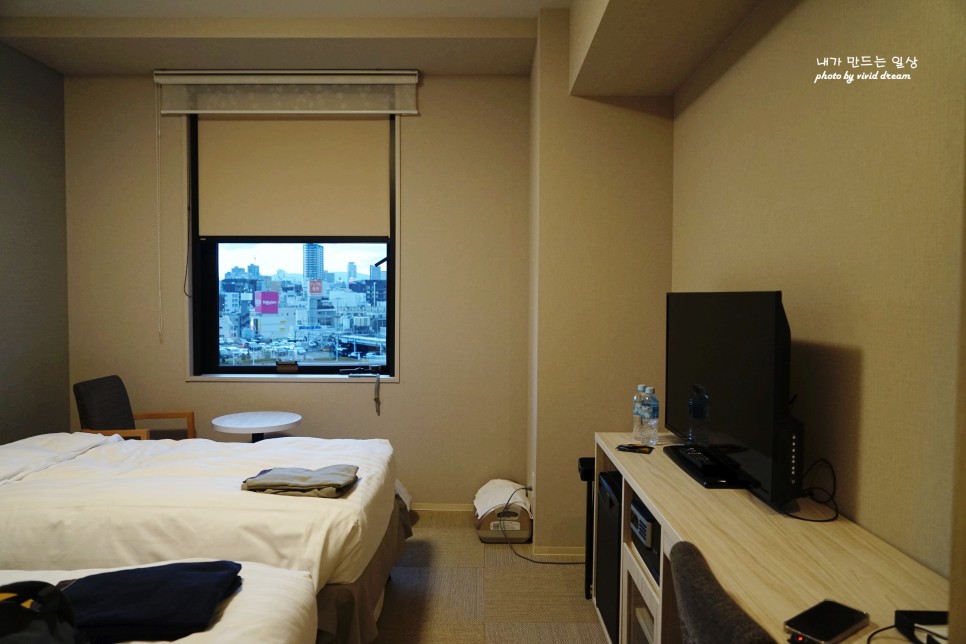 오사카 3박4일 자유여행 히요리 호텔 난바 스테이션 위치 추천