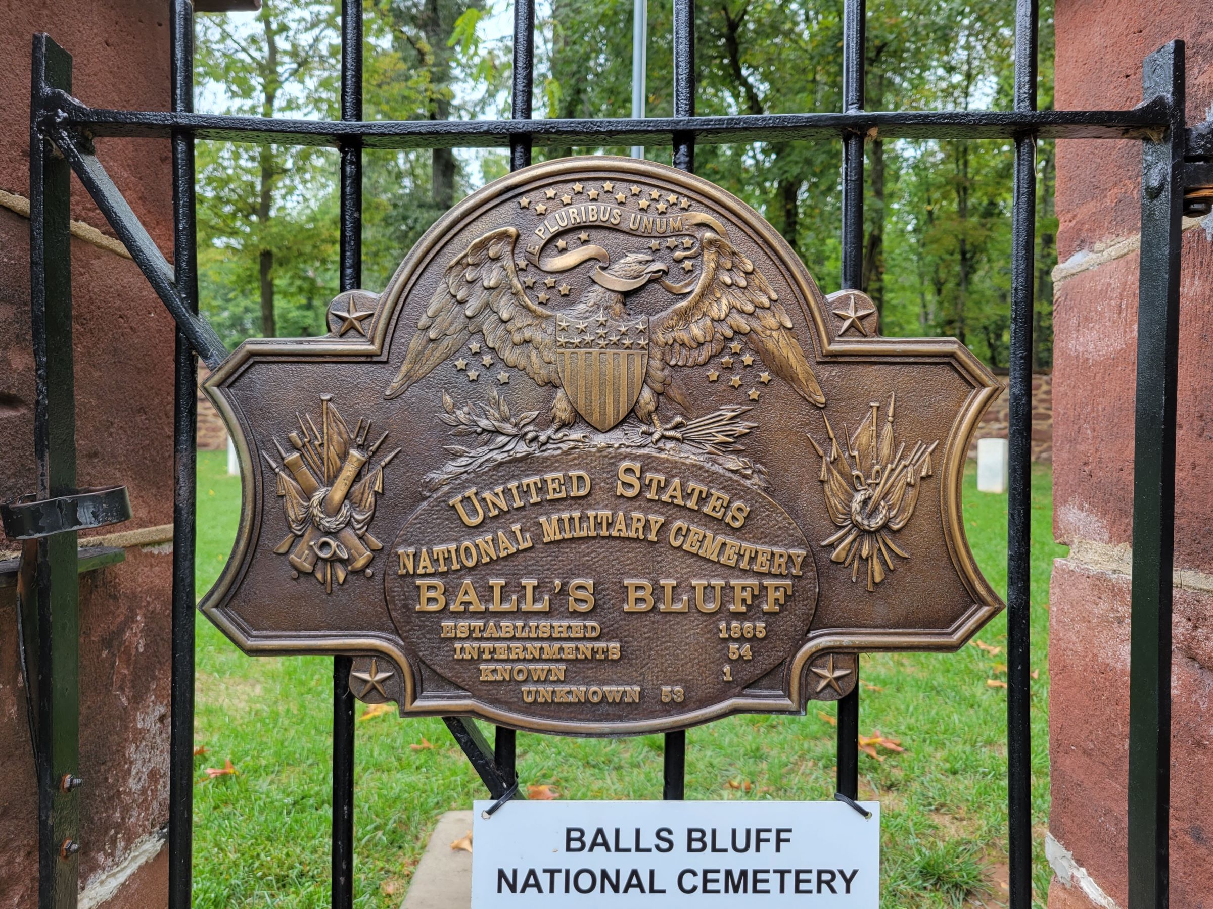 우리 동네에 있는 남북전쟁 유적지인 볼스블러프 전쟁터 지역공원(Ball's Bluff Battlefield Regional Park)