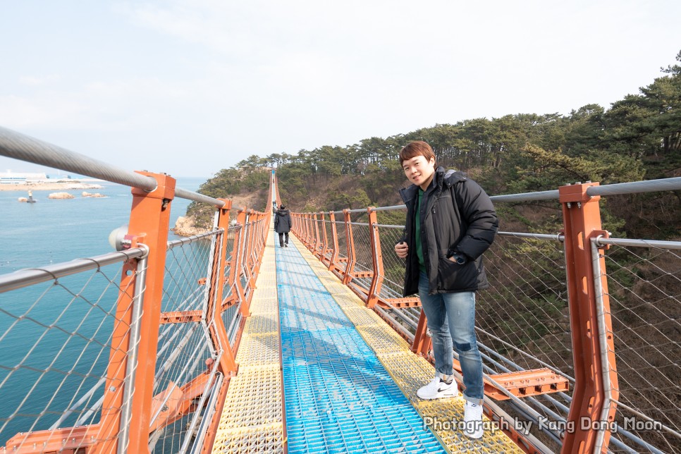 국내 당일치기 여행 울산 가볼만한곳 관광지 이색 데이트 코스 대왕암공원 출렁다리