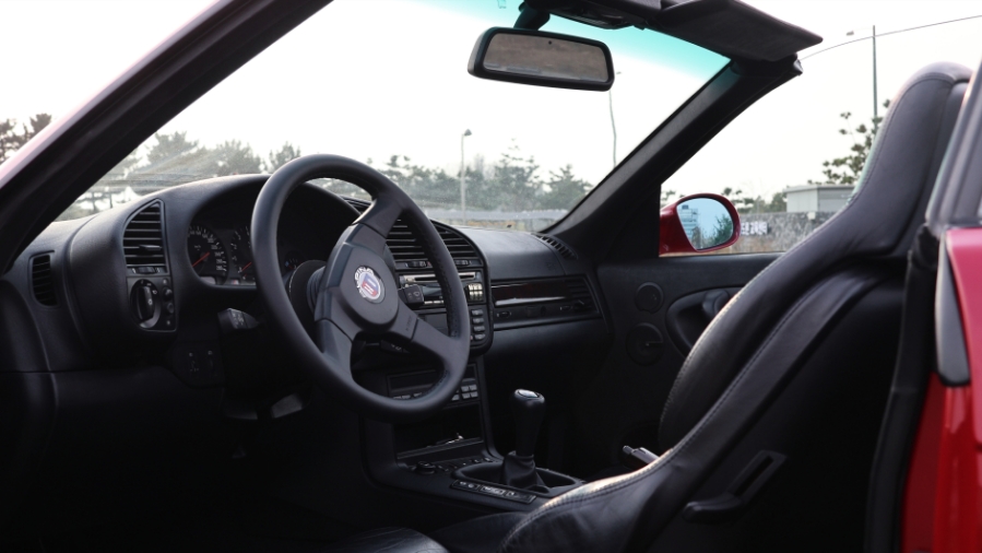 버틀러C 올드카 기획 전시, BMW E36 M3 컨버터블 촬영