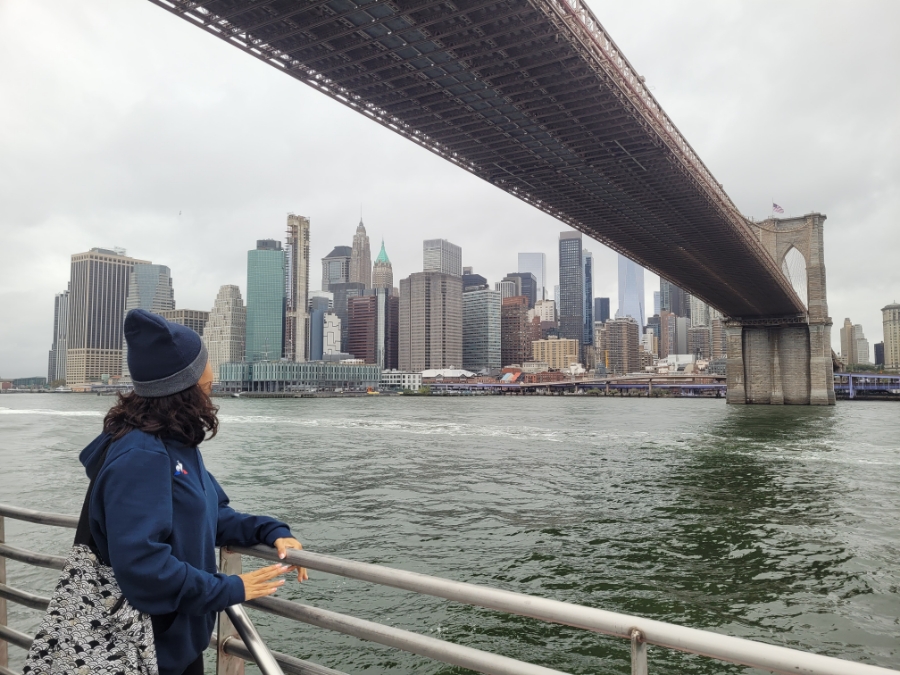미국 뉴욕 여행 자유의 여신상 페리 유람선 랜드마크 크루즈
