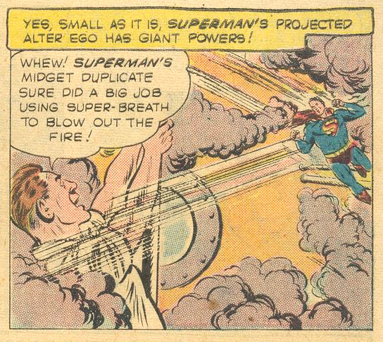 슈퍼맨의 새로운 힘.