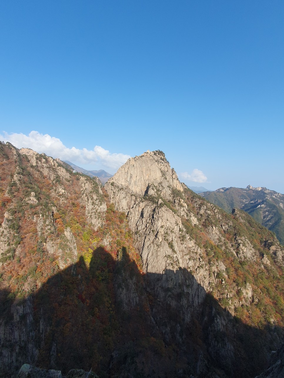 설악산 등산, 토왕골 별을따는소년들 가을 릿지