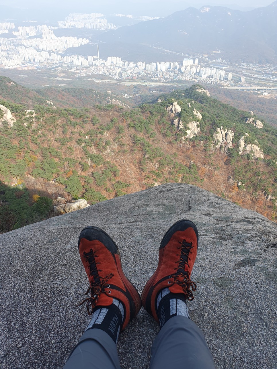 도봉산 등산, 낭만길 릿지 가을 산행