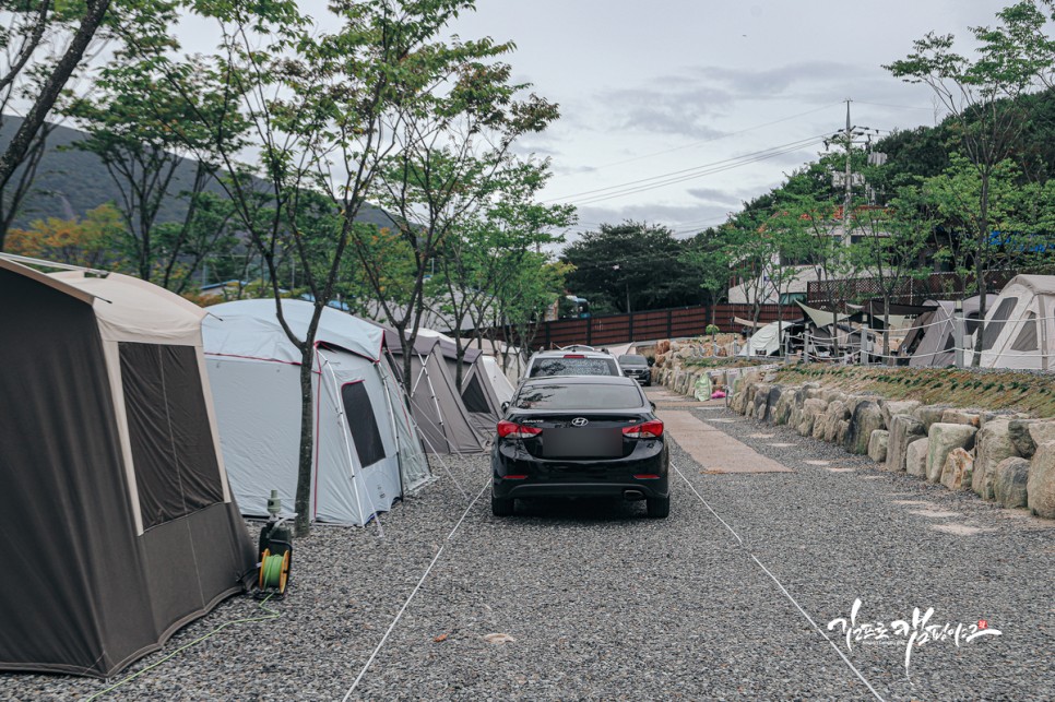 사계절 캠핑장박 중인 경주 문두리 캠핑장 캠핑후기